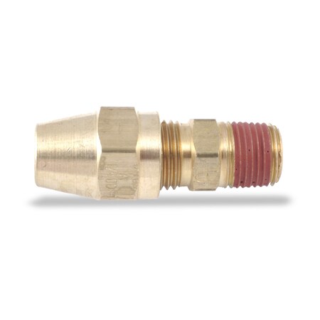 Velvac Male Connector, 1/2"x3/8" 012047