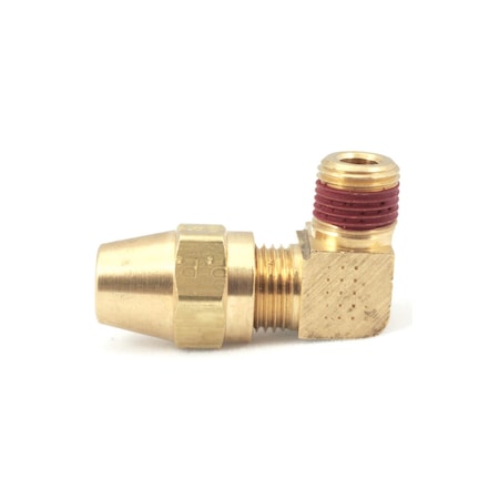Velvac Male Elbow, 1/2"x1/2" 013003