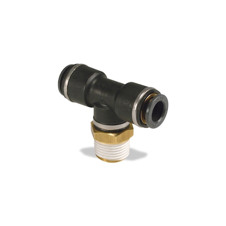 Velvac Push-Lock, Swivel Tee, 3/8"x3/8" 016366