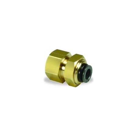 Velvac Push-Lock, Bulkhead Union, 3/8"x1/4" 016813