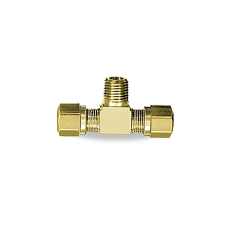 Velvac Air Brake, Nylon, Tee Branch, 3/8"x3/8" 017266