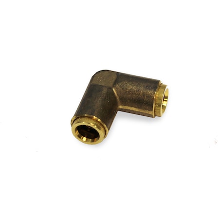Velvac Union Elbow, Push-Lock, Brass, 3/8" Tube 017931