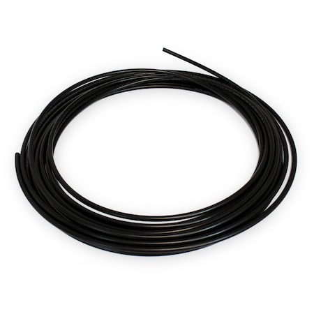Velvac Nylon Tubing, 3/8" OD x 500 in., Coil, Bk 020053-7