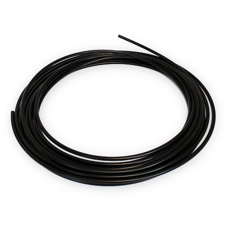 Velvac Nylon Tubing, 1/4" OD x 1000 in., Coil, Bk 020064-6