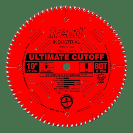 Freud CircularSawBlade, Carbide, Dia:10" LU85R010