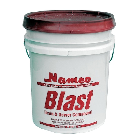 Namco Mfg Inc Blast Drain And Sewer Solvent, 60 lb. Pail 2032