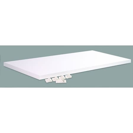 Justrite Wood Acid Cabinet Shelf, Includes Clips 24168