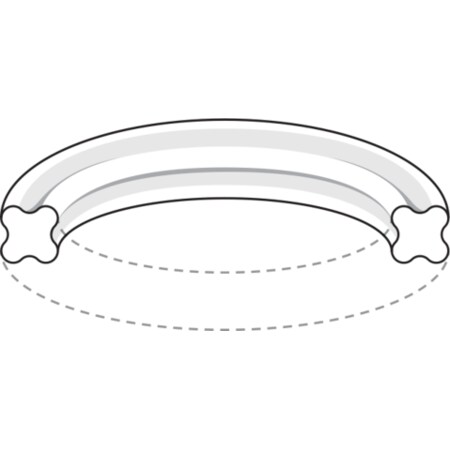 Usa Industrials X-Profile Buna-N O-Ring, Dash 013, PK100 ZUSAQH70013