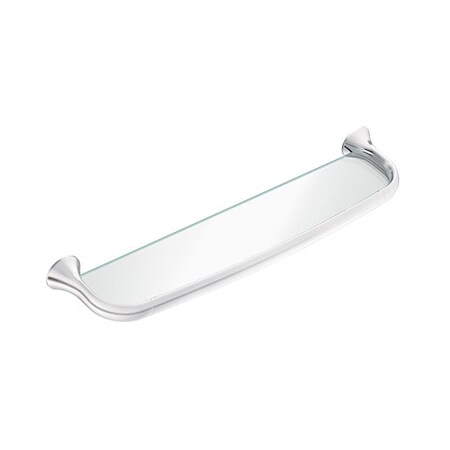 Moen Fina Glass Vanity Shelf Bright Chrome YB9290CH