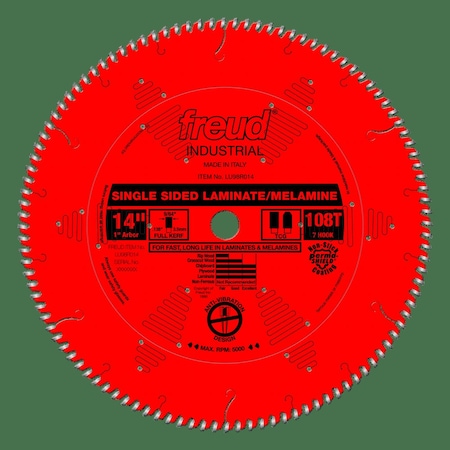 Freud Single Sided Laminate/Melamine Blade, 14 LU98R014