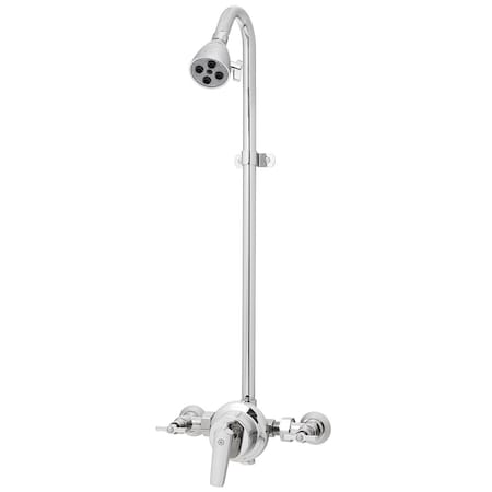 Speakman Exposed Shower, Manual, 2, Polished Chrome S-1495-3-AF