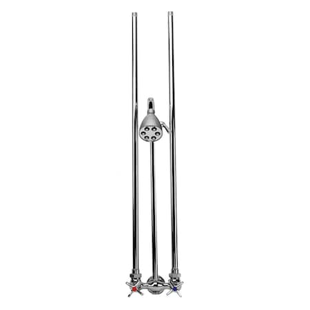 Speakman Exposed Shower, Manual, 2, Polished Chrome SC-1210-2-AF