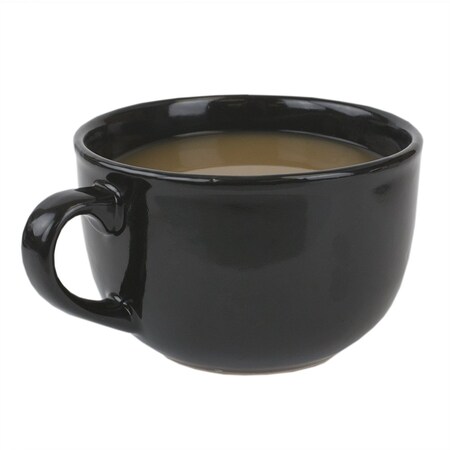 Hds Trading Jumbo 22 oz Ceramic Mug, Black ZOR95892 | Zoro