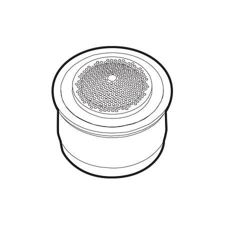 Moen® 516711 Universal Replacement Faucet Aerator, 0.5 gpm, Import
