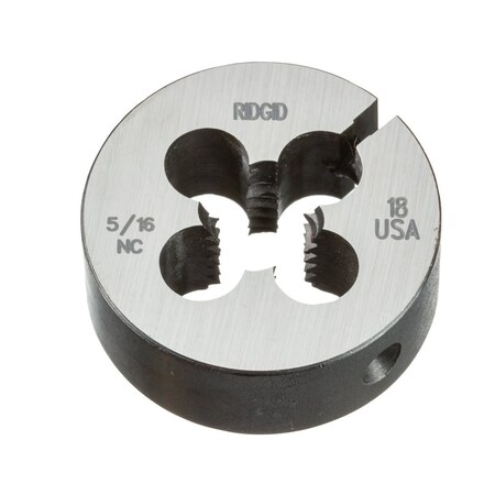 Ridgid Die, Button 5/16-18 Unc 38340 | Zoro