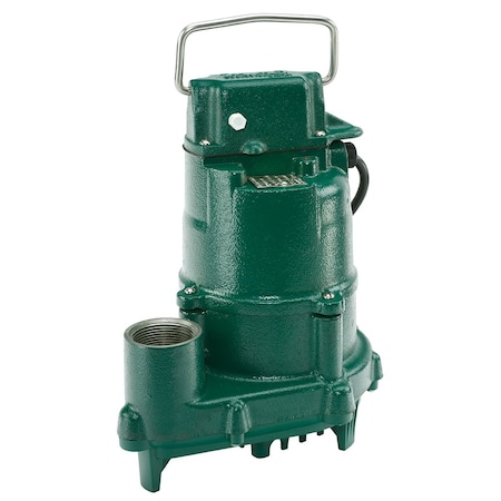 Zoeller 1-HP 115 and 230-Volt Cast Iron Deep Well Jet Pump in the Water