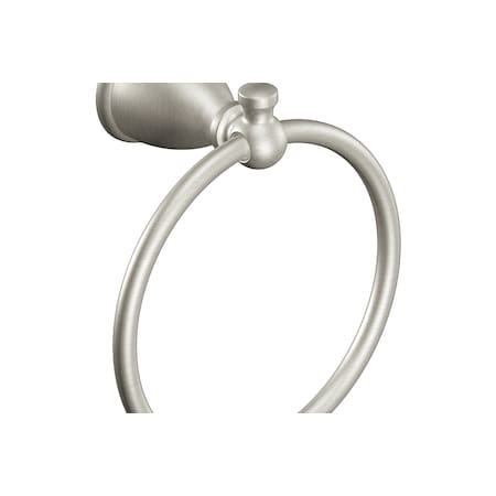 Moen Y1286BN Oxby Porta Asciugamani Ad Anello - Nichel Spazzolato - 3