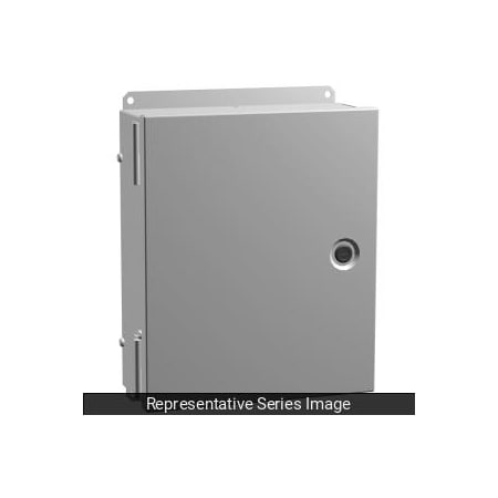 Hammond Slotted 1/4 Turn Latch Electrical Enclosures, 16 in H, 8 in D ...