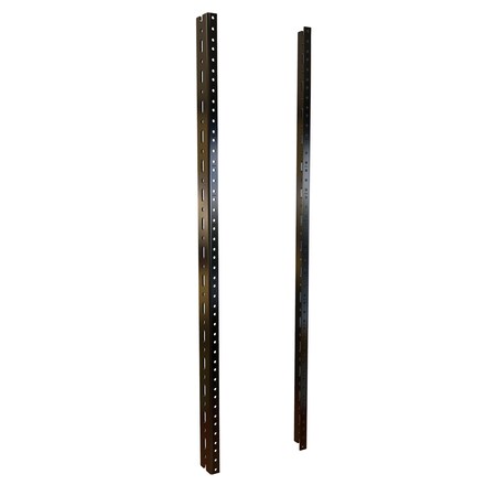 Proving Rack 16 Rails Hammond 16U 10-32 UNIVERSAL RACK RAIL URR16U | Zoro