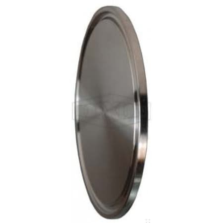 Dixon Solid End Cap, 10 in, Clamp, 304 SS, Domestic 16AMP-G1000 | Zoro