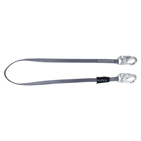 Falltech 8206 Falltech 6 ft RESTRAINT LANYARD, WEB WITH SNAP 8206 | Zoro