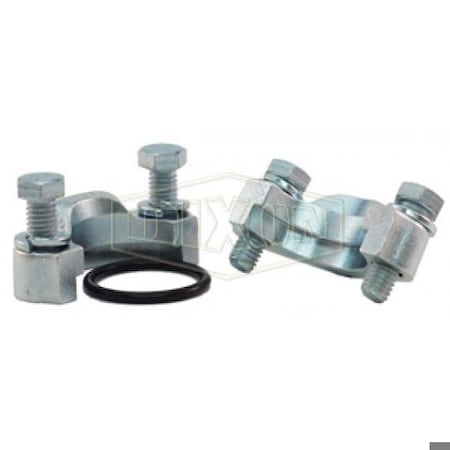 Dixon CODE 61 HYDRAULIC SPLIT FLANGE KIT 2-1/2 in C6140-SFKIT | Zoro
