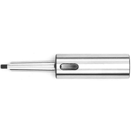 Drill America #2 Morse Taper Extension Socket - 2 Hole Size, DEWES2-2