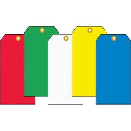 Accuform SAFETY TAGS STANDARD COLOR BLANK TBB311RDP TBB311RDP | Zoro