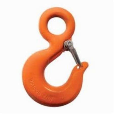 Cm Rigging Hook With Latch, 1 Ton Load, 80 Grade, Eye Attachment, 093 ...