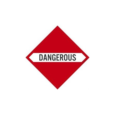 Nmc DOT SHIPPING LABELS, DL160AP | Zoro