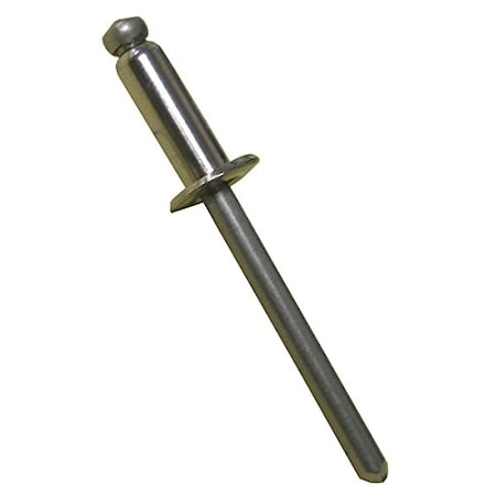 Sd41bs Rivet Stanley Engineered Fastening Blind Rivet, Dome Head, 0.125 in Dia., 0. ...