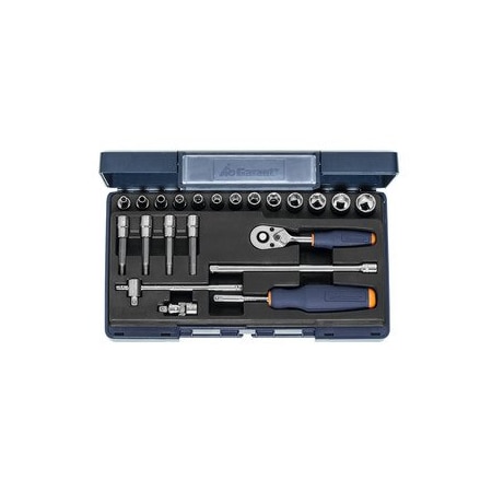 Garant 1/4 inch Drive Socket Set, 6 pt, 22 Pieces 630262 6 | Zoro