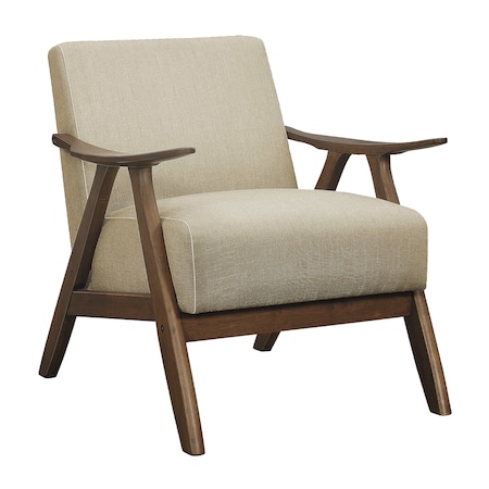 Homelegance Diana Accent Chair, Light Brown 1138BR-1