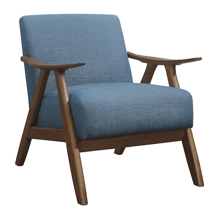 Homelegance Diana Accent Chair, Blue 1138BU-1