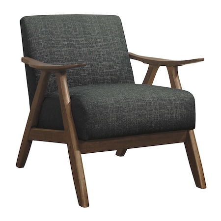 Homelegance Diana Accent Chair, Dark Gray 1138DG-1