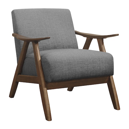 Homelegance Diana Accent Chair, Gray 1138GY-1