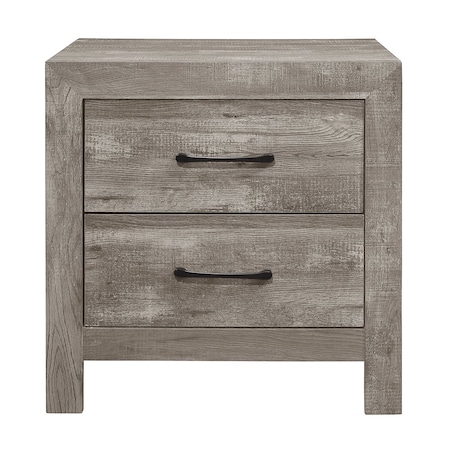 Homelegance Corbin Night Stand, Grey 1534GY-4