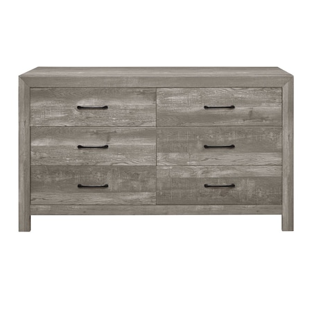Homelegance Corbin Bedroom Dresser, Grey 1534GY-5