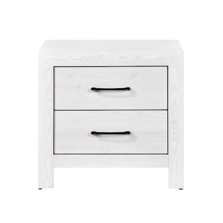 Homelegance Corbin Night Stand, White 1534WH-4