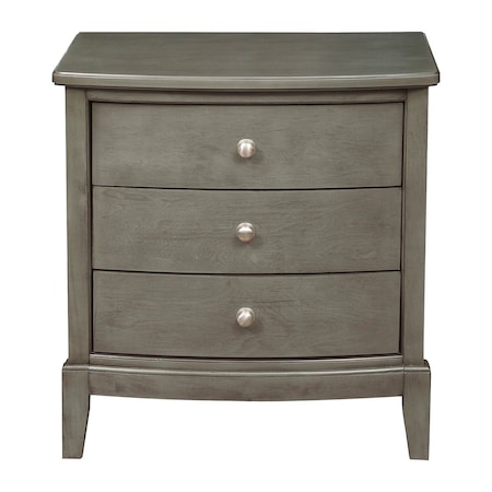 Homelegance Cotterill Night Stand, Grey 1730GY-4