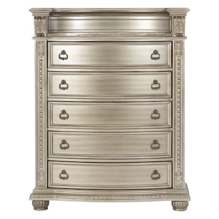 Homelegance Cavalier Dresser, Silver 1757SV-9
