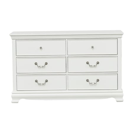 Homelegance Lucida Dresser, White 2039W-5