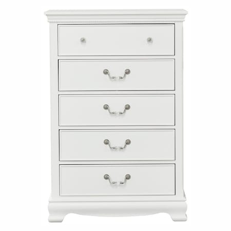 Homelegance Lucida Bedroom Chest, White 2039W-9