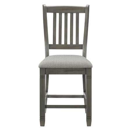 Homelegance Granby Counter Height Chair, Grey 5627GY-24