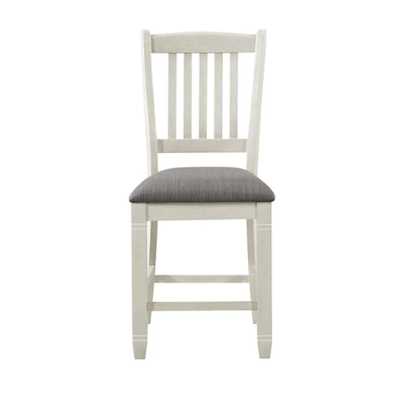 Homelegance Granby Counter Height Chair, White 5627NW-24