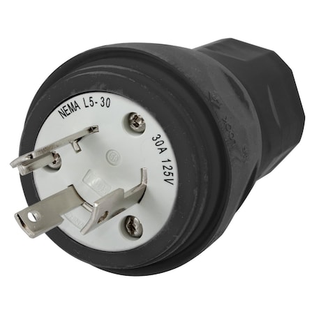 Hubbell Wiring Device-Kellems Watertight Devices, Twist-Lock Plug, 30A ...