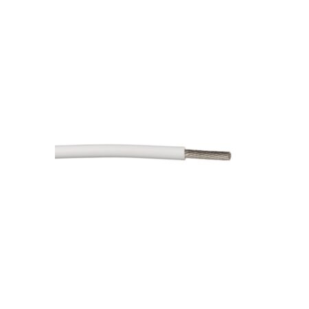 thumbnail image 2 of Raychem M22759/34-16-9 16 AWG Tefzel Wire – White, 19 Strand, 100ft Spool. 600V / 150°C. 2 of 6