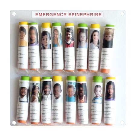 Aek 16Unit Epinephrine Auto Injector Storage Panel for School Nurses ...