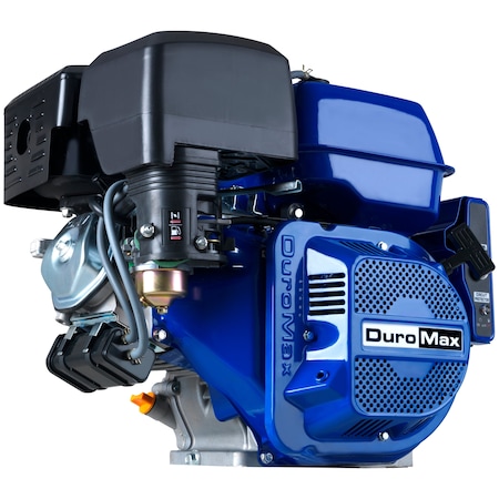 Duromax 18 HP 440cc Gas Multi-Purpose Horizontal Shaft Electric Start ...