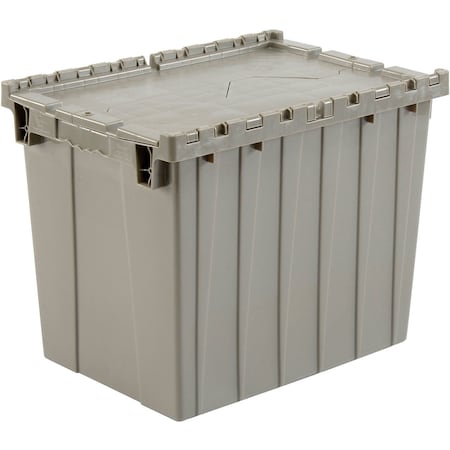 Global Industrial Distribution Container With Hinged Lid, 21-7/8x15-1 ...